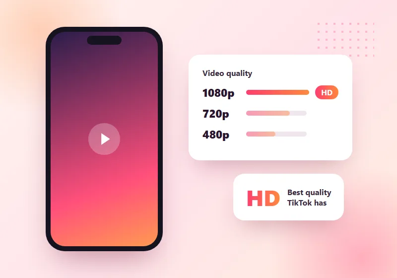 HD Quality – TikTokio TikTok downloader feature